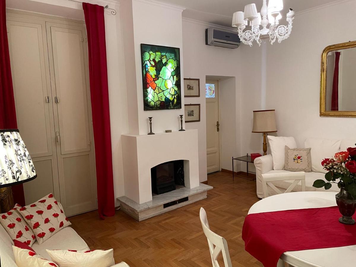 Elegant apt-typical Roman Palazzina Pz Alessandria Exterior foto