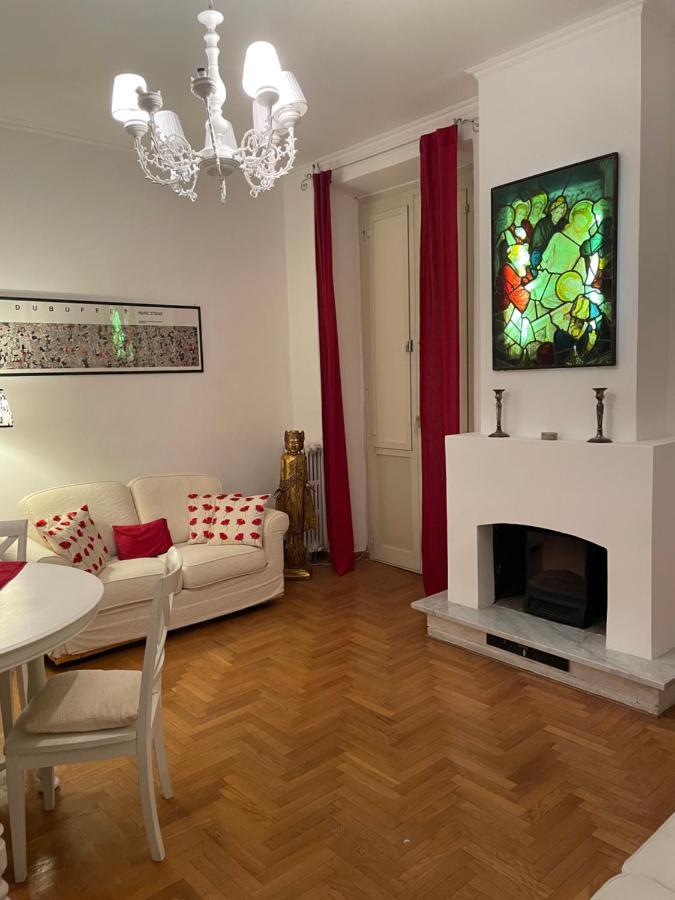 Elegant apt-typical Roman Palazzina Pz Alessandria Exterior foto